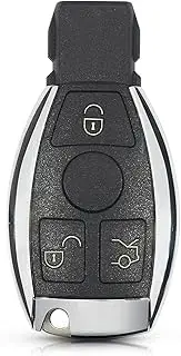 FLJKCT Smart Remote Key Shell 2/3/4 Buttons Key Case Replace Key Protective Shell,for Mercedes-Benz BGA