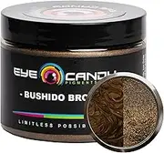 Mica Powder Pigment “Bushido Brown” (50g) Multipurpose DIY Arts and Crafts Additive | Woodworking, Epoxy, Resin, Natural Bath Bombs, Paint, Soap, Nail Polish, Lip Balm (Bushido Brown, 50G)