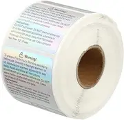 SEWACC 1Roll Candle Warning Labels Stylish Safety Stickers for Candle Jar Crafts Easy to Use Printing Durable Decals for Surfaces