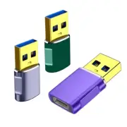 USB3.0 to Type C Adapter Male to Female Connectors for Efficient Charging Data