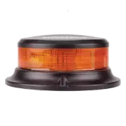 ROADVISION LED Beacon Micro Revolver 10-30V Amber Fixed Mount 28W 10 Function S