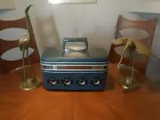 *** Custom Vintage Samsonite Train Case Portable Speaker *** Bluetooth 5.0