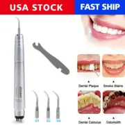 Dental Ultrasonic Air Perio Scaler Escalador Higienista Pieza de mano 4-Hoyos