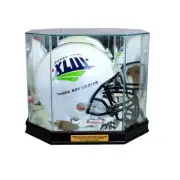 New Washington Redskins Glass and Mirror Football Helmet Display Case UV