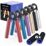 Grip Strength Trainer Set - Metal Hand Gripper, No Slip Trainers, Strengthene...