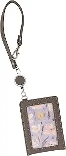[レイメイ藤井] Reimei Fujii NSP1212N Pass Case, Commuter Passcase, Nofesu, Reel Included, Brownish Gray