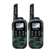 ECOXGEAR EXG50-2PKC (Camouflage Colour) UHF CB Handheld Radio Twin Pack