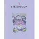 SketchBook: Disney The Little Mermaid Evil Ursula Crystal Ball SketchBook Blank Unline Notebook for Girls Teens Kids Journal Colle