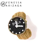 VENESSA ARIZAGA LOOK AT THE TIME 金色ROLEX 小寬版手環