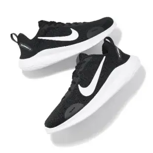 Nike 慢跑鞋 Wmns Flex Experience RN 12 女鞋 黑 白 緩震 入門款 運動鞋 DV0746-004
