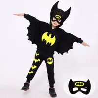 在飛比找ETMall東森購物網優惠-超人男孩蝙蝠俠春秋蜘蛛加絨童裝