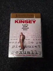 Kinsey DVD 2005 Liam Neeson True Life Doctor Movie Drama Region 1 New Sealed
