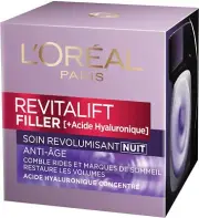 *1-Pack* L'Oréal Paris Revitalift Volumizing Night Care Anti-Wrinkles 1.7 Oz
