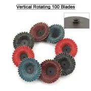 4~20Pcs 2 Inch Zirconia Sanding Flap Discs Angle Grinder Wheels R Type Roll Lock