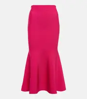[Roland Mouret] Roland Mouret Fluted midi skirt AU 14 pink