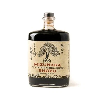 Haku Whiskey Barrel Aged Shoyu Soy Sauce 750 ml – Authentic Japanese Soy Sauc...