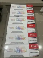 Pokemon Prismatic Evolutions Costco Bundle ETB Elite Trainer Booster Bundle HAND