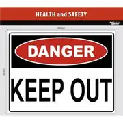 Fantastic Stickers Keep Out Sign 45cm - B-FB45-HSD-KO