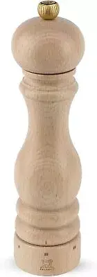 PEUGEOT Pepper Mill Wooden Manual Made in France Plain Wood 23317 New