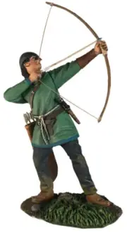 Saxon Archer #3 Arrow Loosed-Scotend - W. Britain's #62129 Toy Soldier Miniature