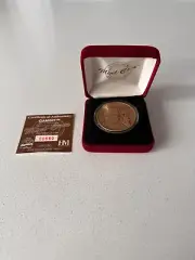 HIGHLAND MINT BRONZE MARVEL GAMBIT COLLECTABLE COIN X-MEN MINT CONDITION