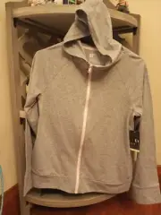 Girls Size XL/16 XERSION Quick dri Hooded Zip Up Jacket