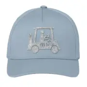 TravisMathew Men's Mapes Adjustable Snapback Cap Hat, Light Teal