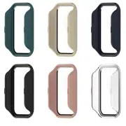 Screen Protector Case Watch Bumper Shell for Mi Smart Band 8 Active/Redmi Band 2