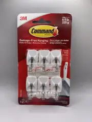 Command Hooks Damage Free 6-pk Free Shipping