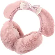 [BESTYASH] Ear Warmer Winter Ear Covers Cycling Ear Warmer Running Ear Covers Unicorn Earmuff Heated Ear Warmers for Women Cute Ear Muffs Headband Pink Plush