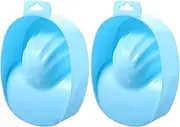 Beavorty 2pcs Nail Soaking Bowl Nail Soak Off Bowl Manicure Bowl Nail Care Bowl Acrylic Gel Polish Remover Wash Soaker Tray Manicure Spa Tool