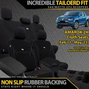 Volkswagen Amarok 2H (Cloth Seats) Neoprene Full Bundle (Made to Order)
