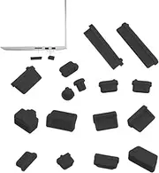 USB C Plug Cover | Computer Port Anti Dust Plugs, Dust Plugs Covers, Soft Silicone Computer Port Anti Dust Plugs, Dust Covers Stoppers for Computer PC Laptop Port, RJ45 USB Audio Type C Plugs
