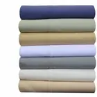 Split Cal-King Sheets Abripedic Cotton Percale Crispy Super Soft Sheet Set