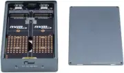 USB4.0 20Gbps Dual NVME M.2 NGFF M-Key to USB-C Type-C Raid0 Raid1 JBOD Large Ca