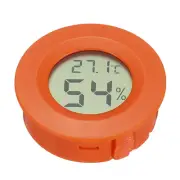 Mini Thermometer Hygrometer Digital LCD Temperature Humidity Meter Red