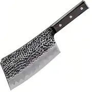ZHANG XIAO QUAN SINCE 1628-4mm Thick Forge-Hardened Steel, Heavy Duty Cleaver for Chicken, Pork & Beef Ribs