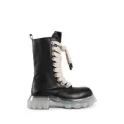 [RICK OWENS] Porterville Jumbo Lace Army Tractor Boots Black