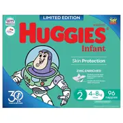 Huggies Nappies Infant Boy 4-8kg Jumbo 96