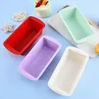 4PCS Rectangular Cake Bakeware DIY Cheese Cake Mold Baking Tray Making Cookies