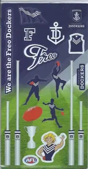 Fremantle Dockers AFL Magnet Sheet * 20 Magnets Per Sheet