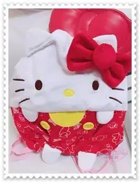 在飛比找買動漫優惠-♥小花花日本精品♥ Hello Kitty 束口袋 後背包 