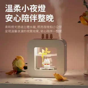 寵物立方香薰加濕器 萌寵加濕器 夜燈香薰機 薰香機 加濕機 加濕器 擴香機 精油