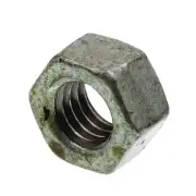 9073508 Finished Hex Nuts, 3/8 In.-16, A563 Grade A Hot Dip Galvanized Steel ...