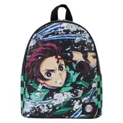 Demon Slayer - Tanjiro Checkerboard Mini Backpack