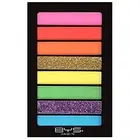 BYS Women's 8-Piece Eye Shadow Palette, Easy Blendable Eye Pigments, Let's Party
