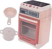 Kisangel 1 Set Simulated Home Appliance Oven for Educational Kitchen Appliance Home Appliance Sensory Sensory Pink Plastic
