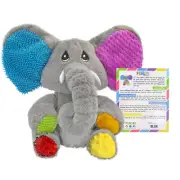 Ellie the Elephant Weighted Sensory Plush by Meavia Toys