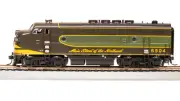 Broadway Limited 8174 HO Scale NP EMD F3B Streamliner Scheme Diesel #6504C