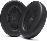 WC PadZ QC Ultra - Upgraded Earpads for Bose QuietComfort Ultra Made by Wicked Cushions | Enhanced Comfort & Thickness | Upgraded Memory Foam & Premium Materials | Black